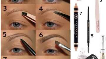 Draw a perfect eyebrow arch with our guide