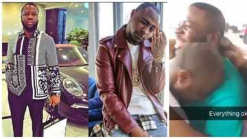 This is how Davido settled his rift with Lagos big boy who fire several shots at him (see photos, video)