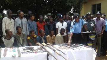 Until recently, these 11 alleged vicious kidnappers were the kings of Nigerian roads (photos)