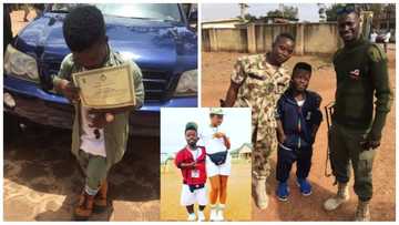 NYSC member finds love while serving, meets his wife and buys his first car (photos)