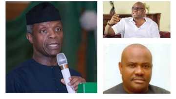 Fayose, Wike absent as Osinbajo meets state governors