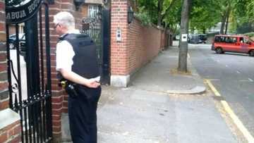 Presidency mocks as planned protest against Buhari in London flops (Photos)