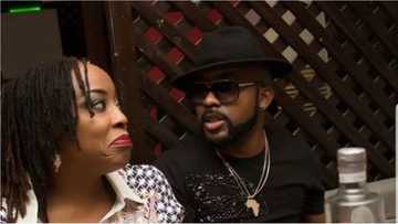 Meet singer Banky W’s adopted elder sister (photo)