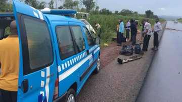 Just in: Bus heading to prayer meeting catches fire in Onitsha, 30 escape