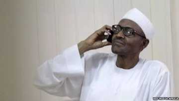 Read what Buhari told Oshiomhole on the phone after APC's victory in Edo