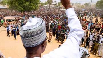 Jigawa residents chant President Buhari’s name as he visits state (photos/video)