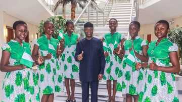Osinbajo ya karrama 'yan matan Najeriya da suka yi bajinta a Amurka, hotuna