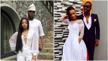 Wedding bells! Mocheddah walks down the aisle with long-time sweetheart Prince ‘BK’ Bukunyi Olateru-Olagbegi in Lagos