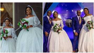 Special moments from wedding of handsome twin brothers who married two best friends on the same day