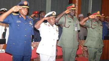 BREAKING: Service chiefs arrive Maiduguri in line with Osinbajo’s directive