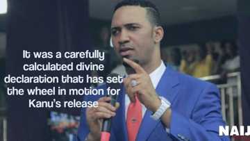 Nnamdi Kanu: After lashing Father Mbaka, famous Nigerian pastor sends THOUGHT-PROVOKING message to FG