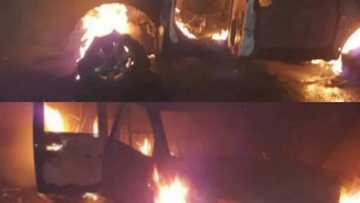 UPDATED: Angry naval officers ‘burn three policemen alive’ in Calabar (photos)