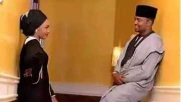 Kyawawan hotunan auren Zahra Buhari da kuma Ahmed Indimi na auren su.