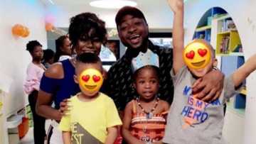 Davido and his baby mama Sophia Momodu celebrate their daughter's birthday