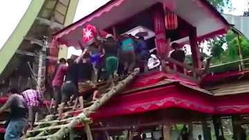 Double tragedy: Man crushed to death by mother’s coffin during funeral