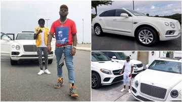 Bad man style! Davido spotted drifting his N94m Bentley Bentayga on highway