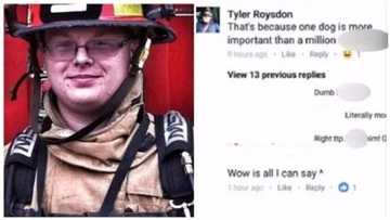Saving one dog is more important than a million black people - Firefighter says