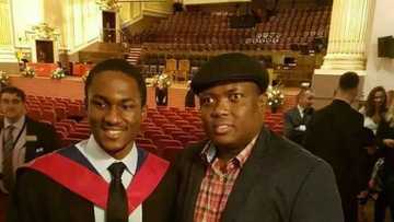 President Buhari's son Yusuf graduates with a Master's degree from a university in the UK (photo)