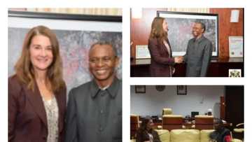 JUST IN: Amid Fulani attacks, Bill Gates’ wife visits Kaduna, speaks with El-Rufai (photos)