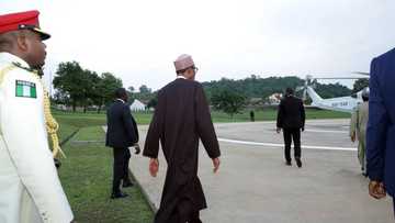 Breaking: President Muhammadu Buhari arrives China (Photos)