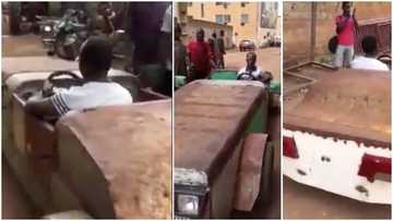 Amazing! Man builds beautiful car from scrap metal (photos)