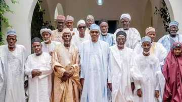 Dubi Hotunan yadda gidan Shugaba Buhari ya tumbatsa da Manyan Baƙi a garin Daura