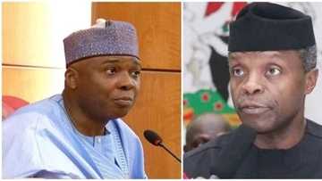 Saraki, Osinbajo meet behind closed doors as presidency exposes alleged plot by the Senate to unseat acting president