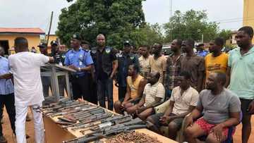 Police arrest AK47 rifles dealers selling arms to killers in Benue (photo)