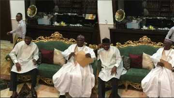 BREAKING: PDP, Jonathan in meeting at his home in Abuja (Photos, Video)