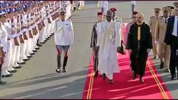 Buhari in Morocco, given a rousing welcome by King Mohammed VI (photos)