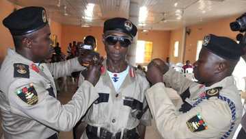 BREAKING: Nigeria police raid Peace Corps headquarters hours after inauguration, arrest national commandant