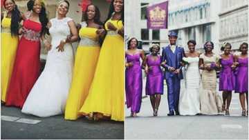 Bellanaija chief bridesmaid dresses