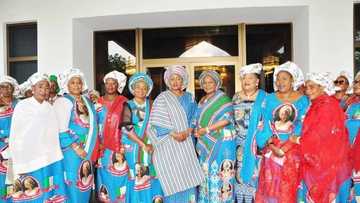 Wasu mata biyu a jihar Adamawa sun lashe takarar kujerar Sanata a jam'iyyar APC, hoto