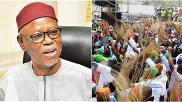 Tsawaita wa'adi: Matasan jam'iyyar APC sun yi fito-na-fito da shugaban jam'iyyar Cif Oyegun