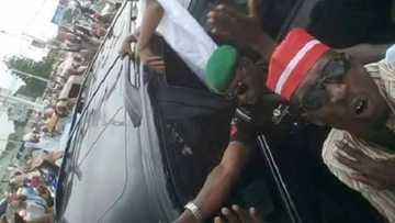 Abinda ya kai Kwankwaso Kano jiya