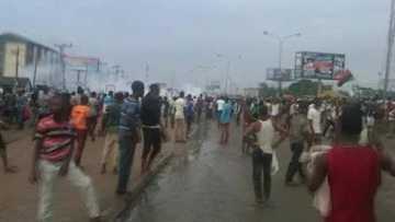 Photos: Chaos, Shootings As Pro-Biafrans Protest In Port Harcourt