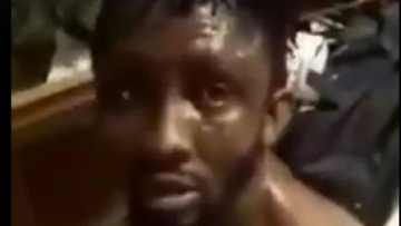 Nigerian man steals phones in Malaysia, see what happened to him after he was caught (video)