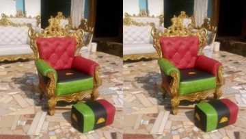 Check out the 'Biafran throne' built for Nnamdi Kanu (Photo, Video)