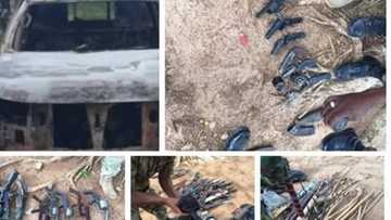Gunmen attack soldiers on duty; See the tragic thing that happened after (photos)
