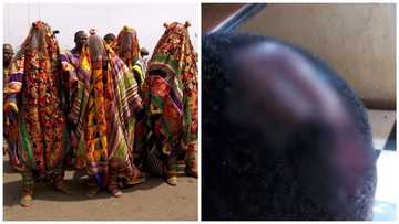 See the terrible thing masquerades did to Catholic seminarian in Enugu (photo)
