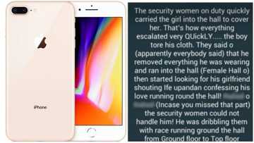 Heartbreaking as Babcock first class final year student allegedly runs mad, check out what his girlfriend did to him (video)