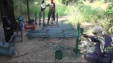 SHOCKING: Boko Haram Releases Photos Of Rocket-Making Factory