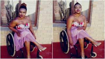 Physically challenged lady shares cute photos, narrates how she decided to life her life to the fullest
