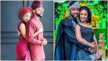 Banky W showers praises on his wife Adesua, calls her the most beautiful woman in Nigerian history