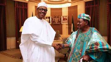ND/Avengers: Buhari, Alaafin of Oyo meet (Photos)