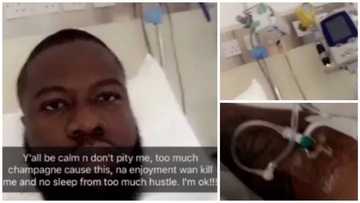 Popular Malaysian-based Nigerian millionaire hospitalised, reveals cause of illness (photos)
