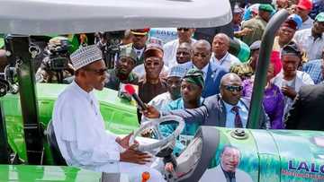 Shugaba Buhari ya kaddamar da shirin tallafin kayan gona a jihar Flato