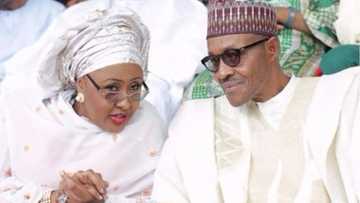 JUST IN: Amid speculation, Aisha again visits Buhari in London
