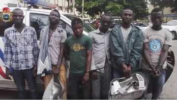 RRS arrest thieves for stealing Ambode’s light up Lagos project cable (photo,video)