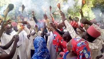 Defection: Kwankwaso's supporters in jubilant mood, set brooms ablaze (photos, video)